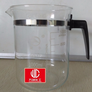 帶柄燒杯，塑料柄燒杯